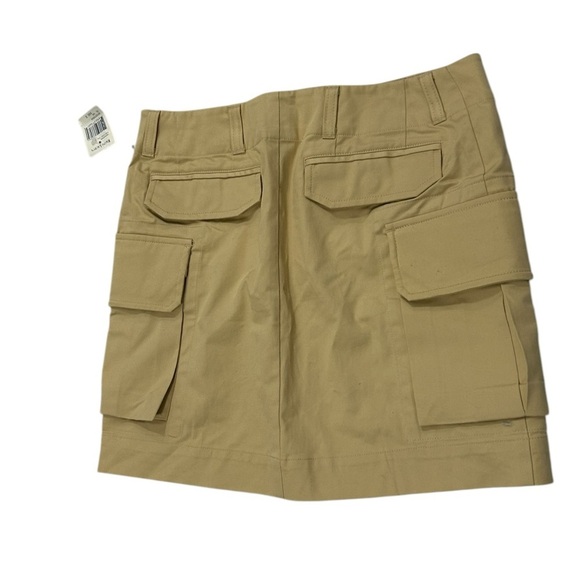 Ralph Lauren Sport Mini Cargo Skirt Khaki Y2K 90s Pockets New Size 2 - Picture 9 of 10